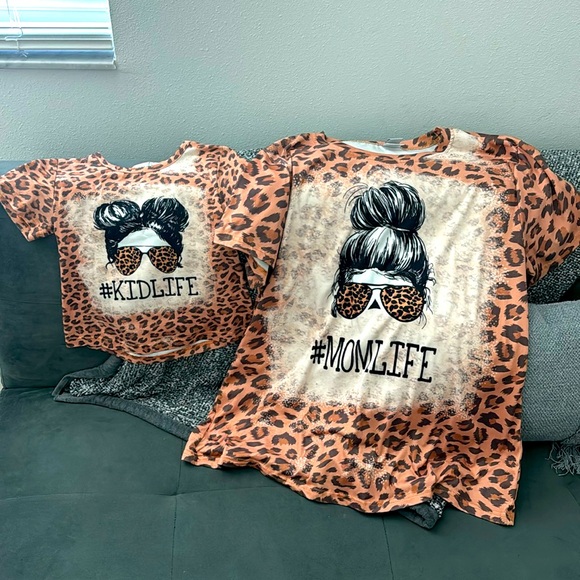 Dash of Glitter Mommy and Me T-shirt Set - Picture 1 of 8